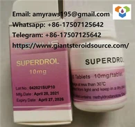 Superdrol 10mg*100/üveg Kész tabletta
